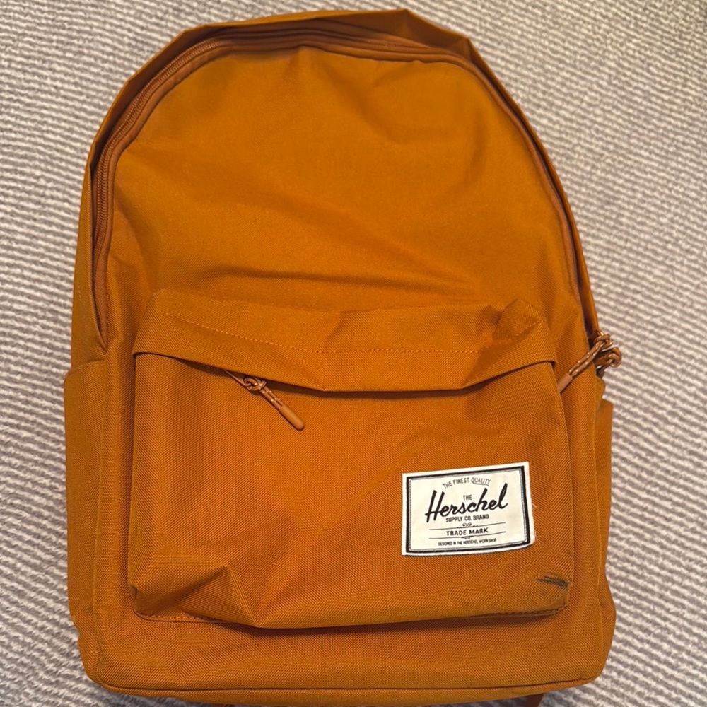 Herschel Orange Backpack